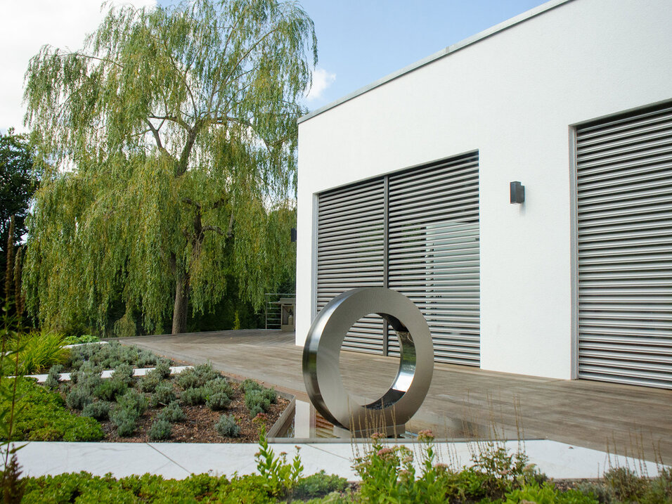 Raffstore aus Aluminium