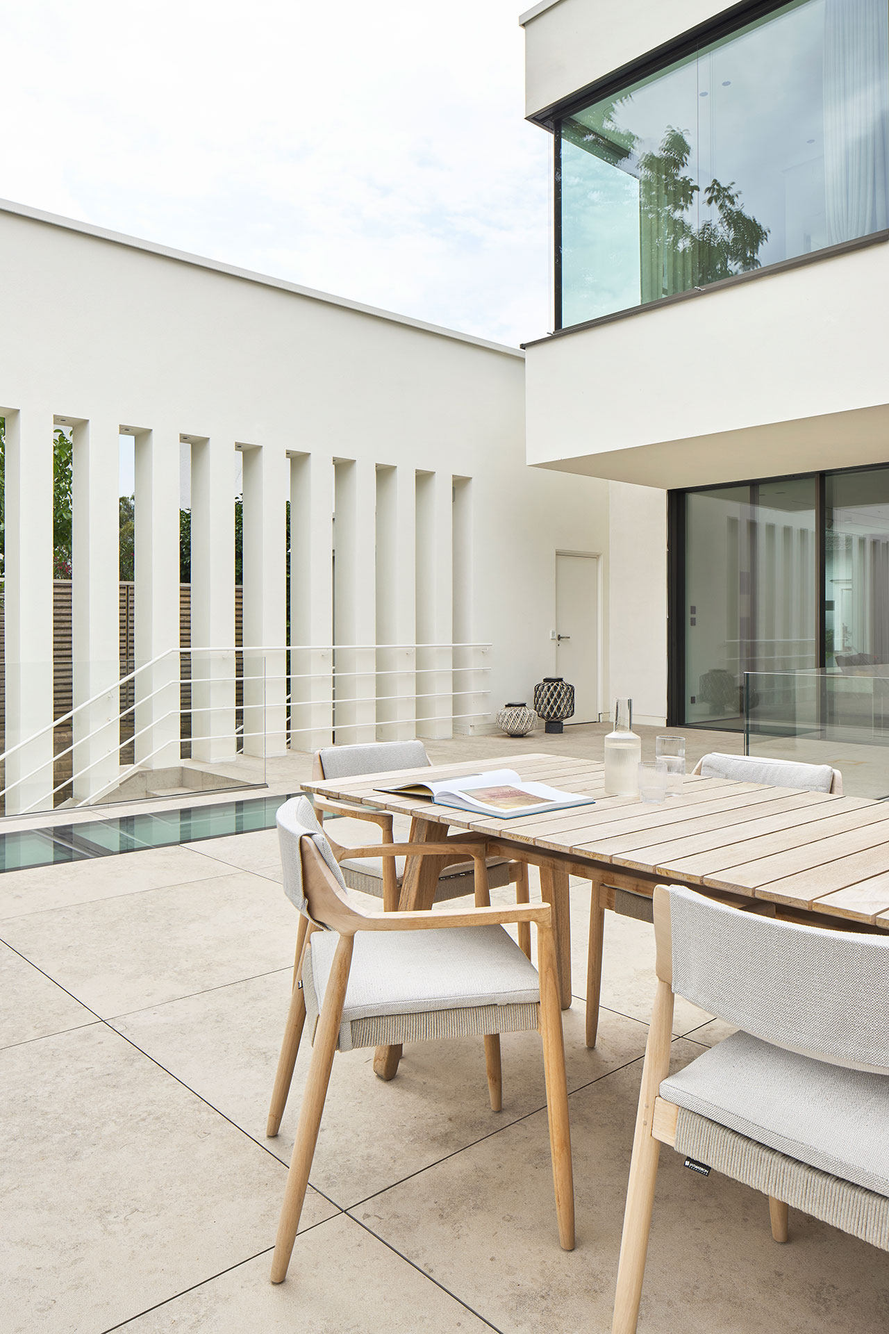 moderne Terrassengestaltung