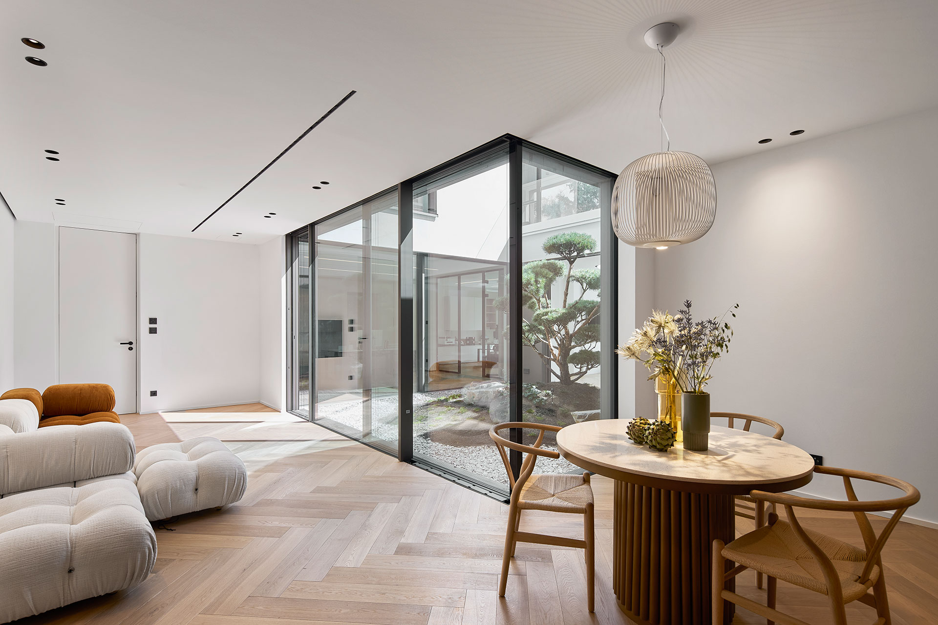 Nahtloser Übergang nach draußen