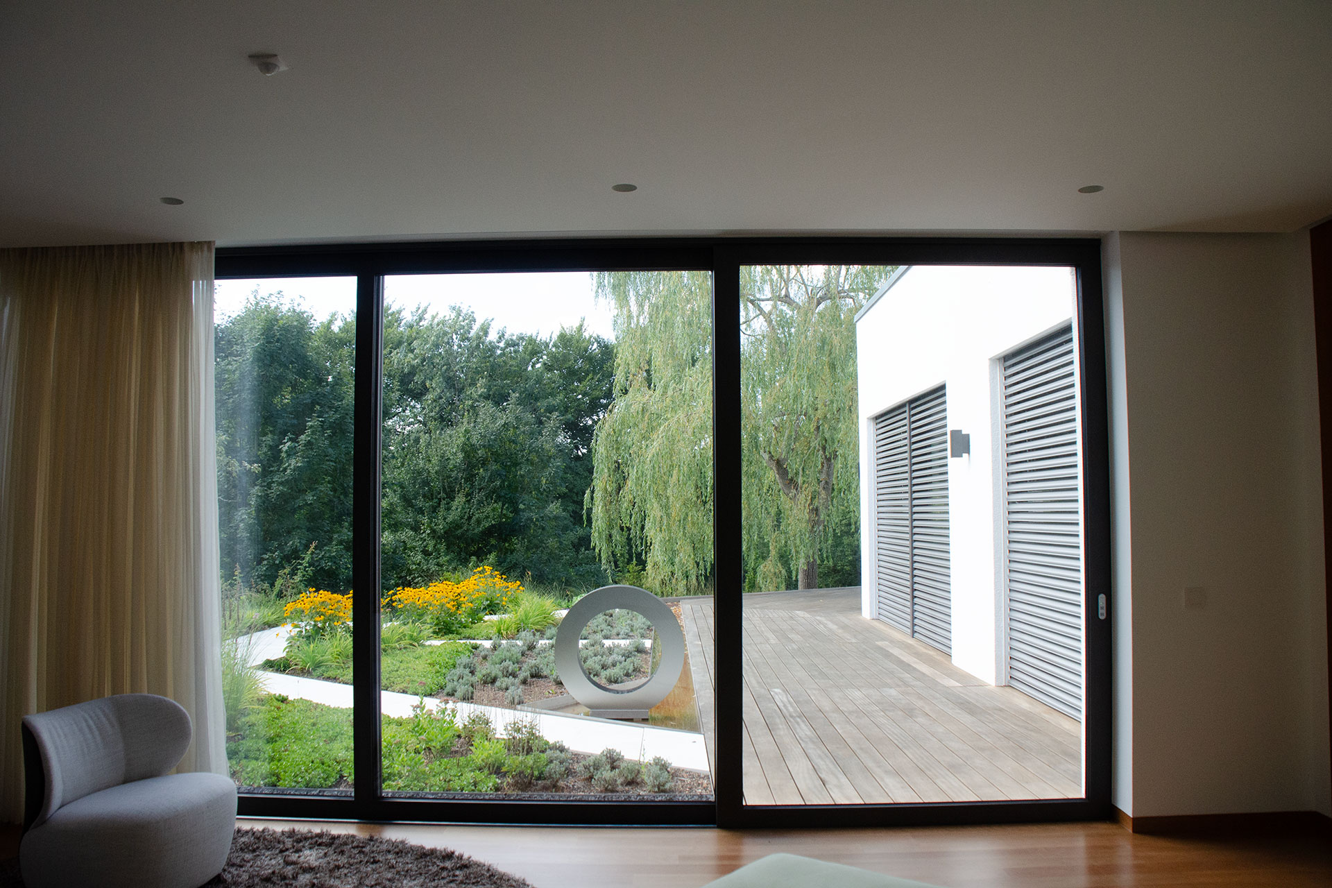 Schiebetür aus Metall