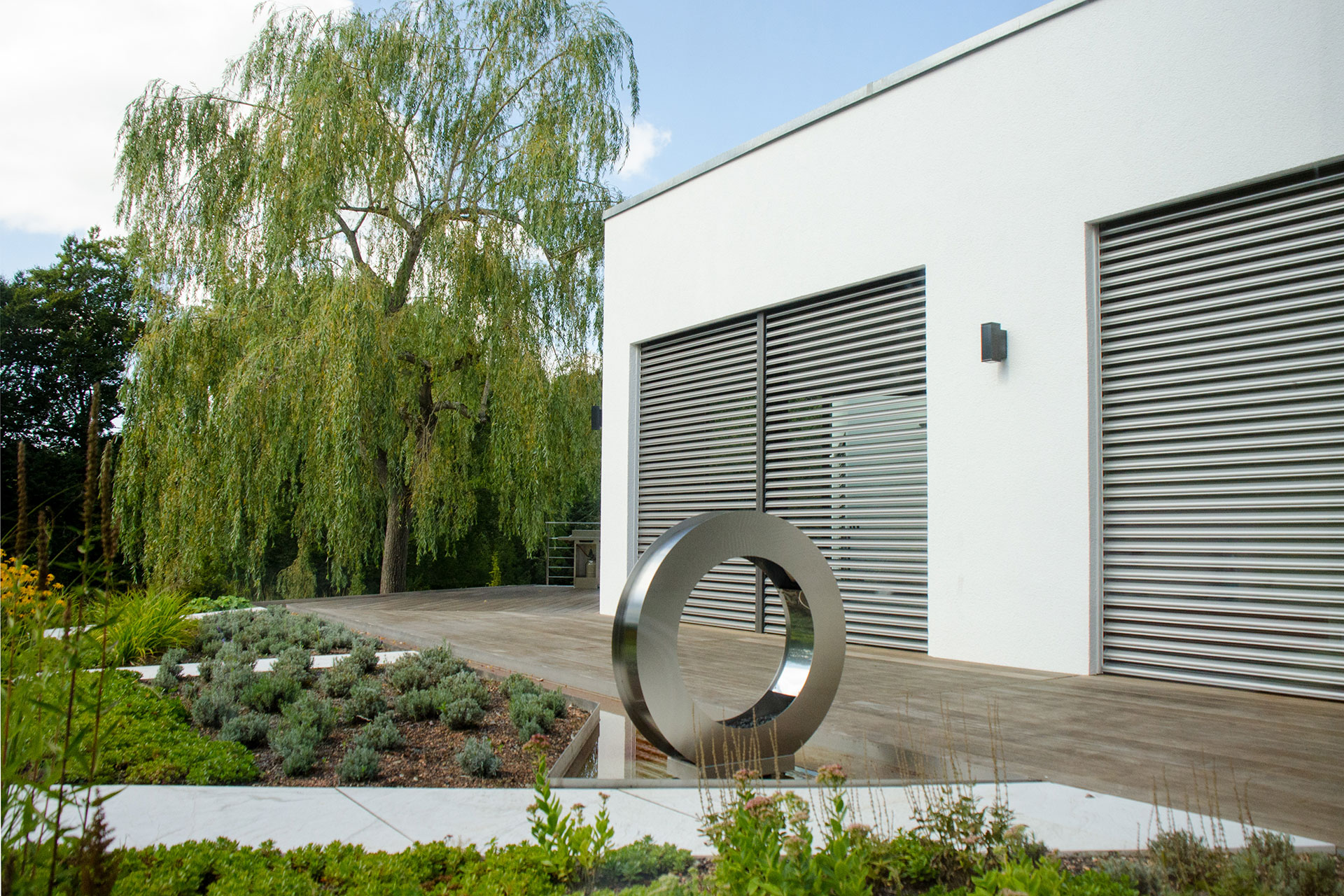 Raffstore aus Aluminium