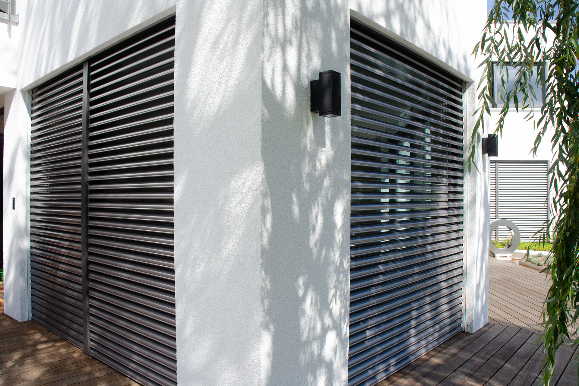 Detailansicht Sonnenschutz