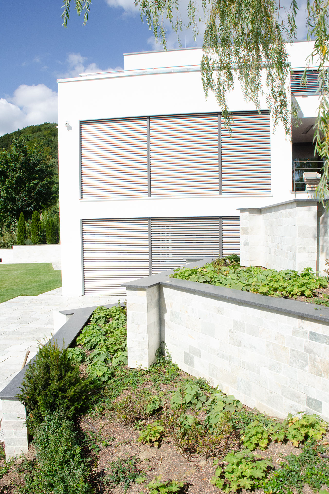 Sonnenschutz und Verdunkelung