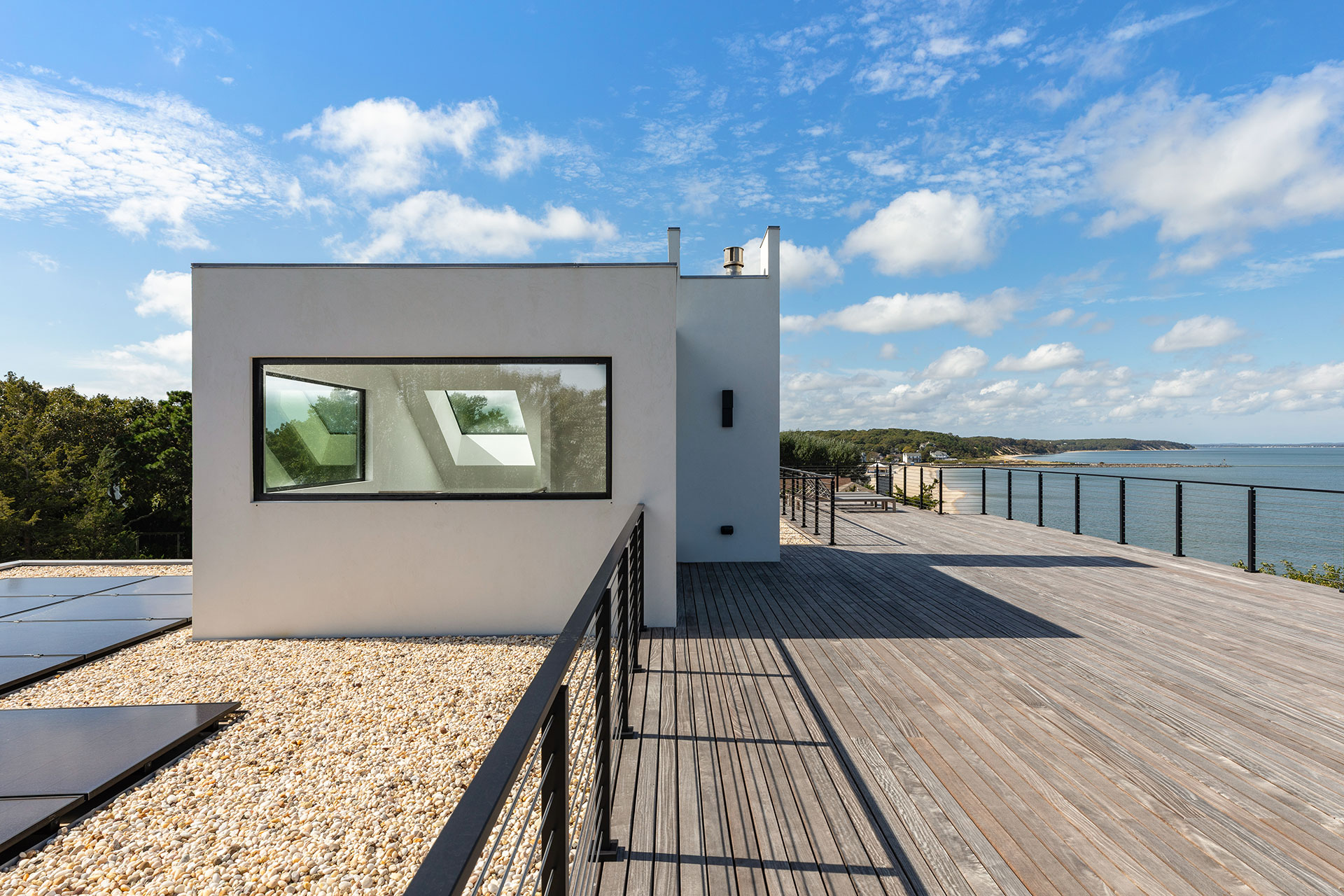 Rahmenlose Blockfenster